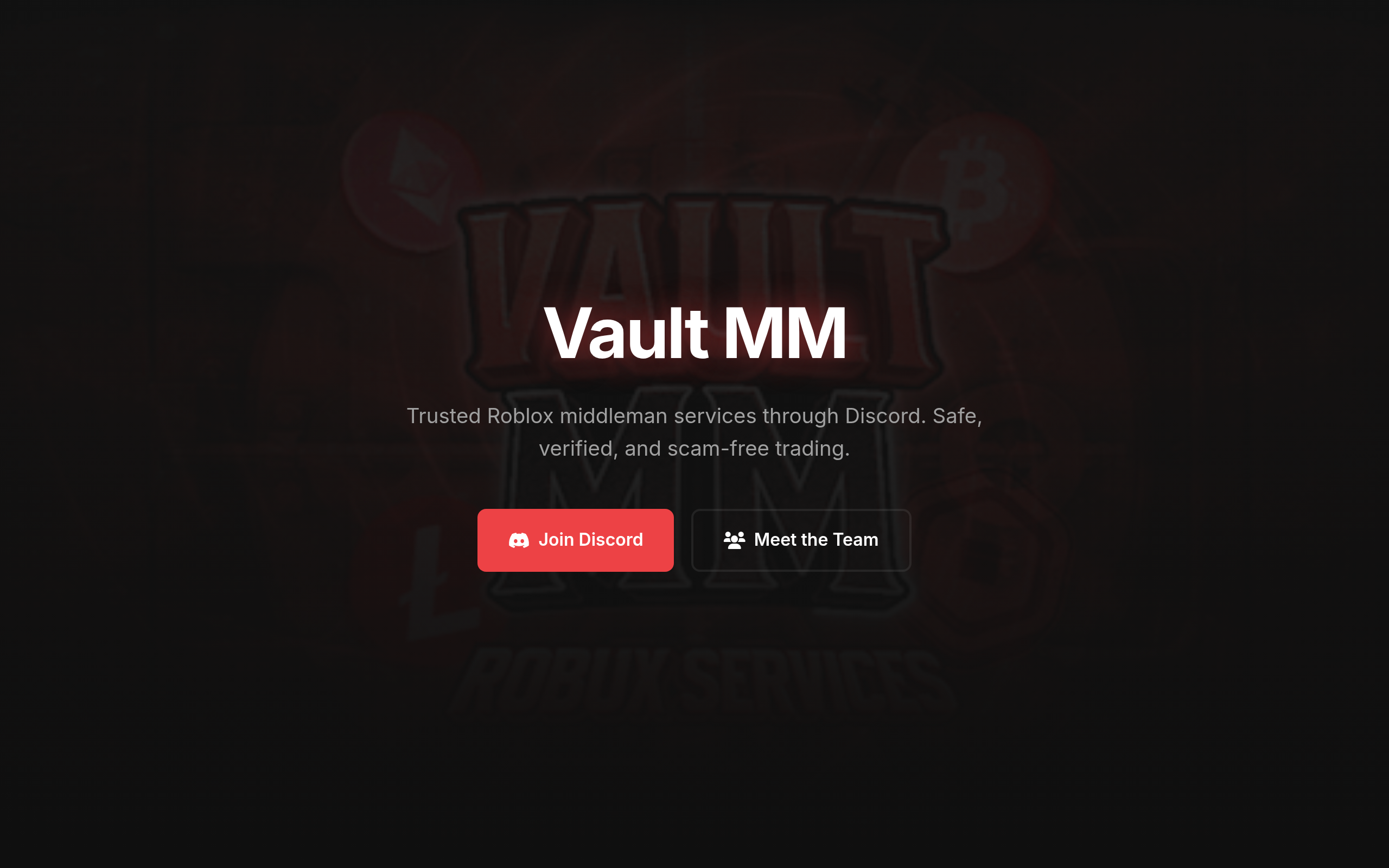 Vault Middleman & Robux Services